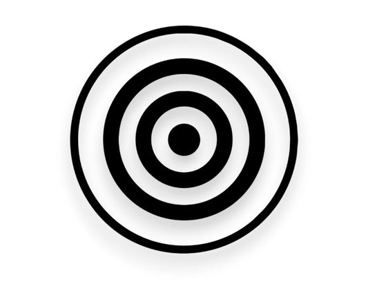 Bulls Eye Sticker - Decal - STICKERNERD.COM