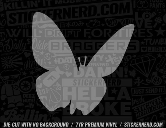 Butterfly Sticker - Window Decal - STICKERNERD.COM