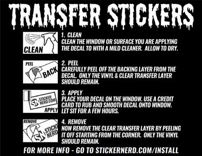 STICKERNERD - CUSTOM STICKERS - CAR DECALS