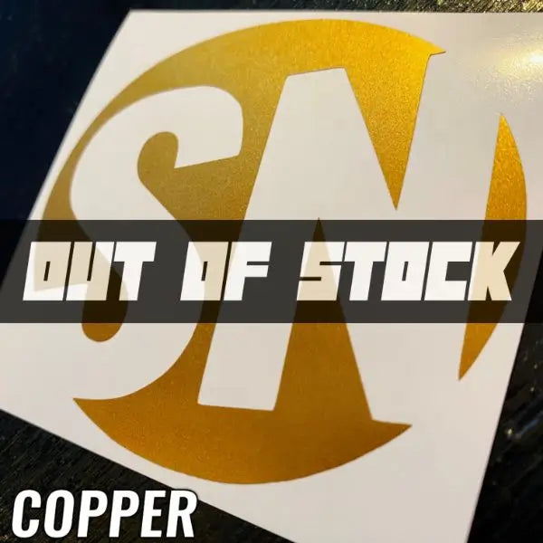 COPPER STICKERS - CAR DECALS - STICKERNERD