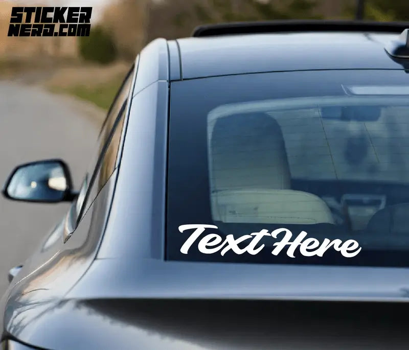 CUSTOM LAPTOP STICKERS - DECALS FOR SMOOTH SURFACES - STICKERNERD