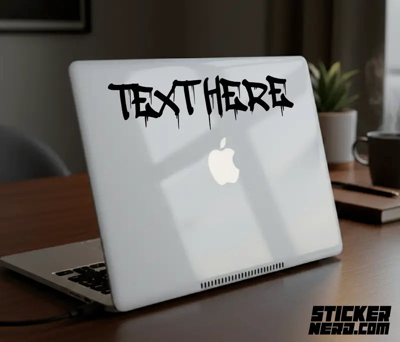 CUSTOM LAPTOP STICKERS - DECALS FOR SMOOTH SURFACES - STICKERNERD
