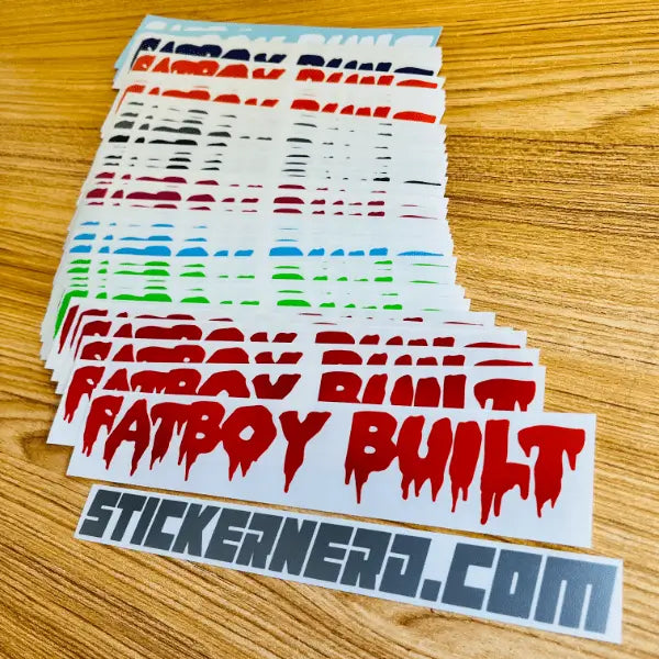Custom Text Stickers - Custom Window Decals - StickerNerd.com