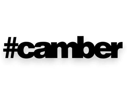 Camber Sticker - Decal - STICKERNERD.COM