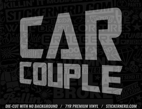 Car Couple Sticker - Decal - STICKERNERD.COM