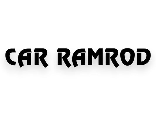 Car Ramrod Sticker - Window Decal - STICKERNERD.COM