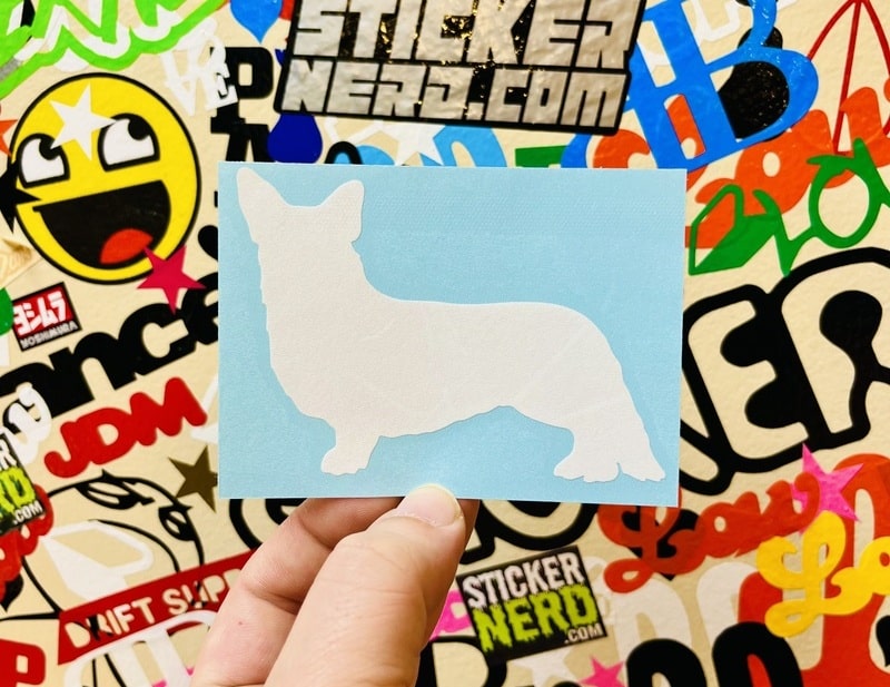 Cardigan Welsh Corgi Dog Decal - STICKERNERD.COM