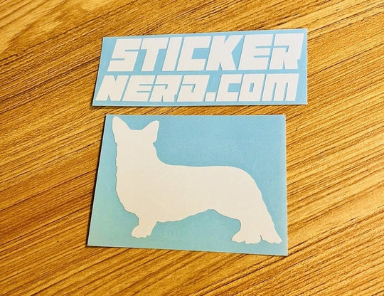 Cardigan Welsh Corgi Dog Sticker - STICKERNERD.COM