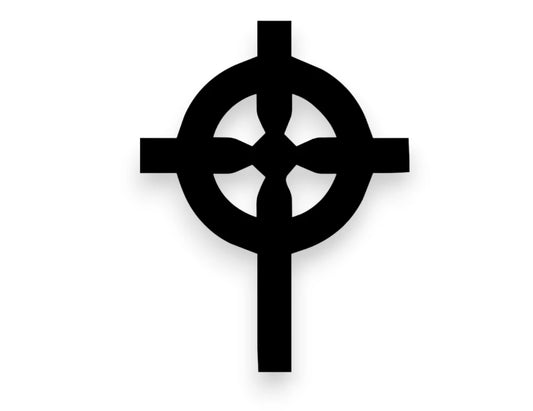 Celtic Cross Sticker - Decal - STICKERNERD.COM