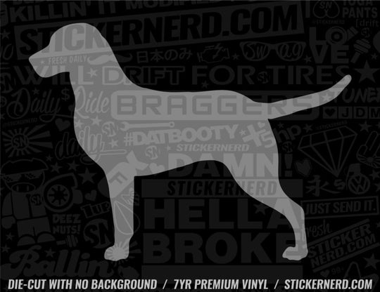 Chesapeake Bay Retriever Dog Sticker - Decal - STICKERNERD.COM