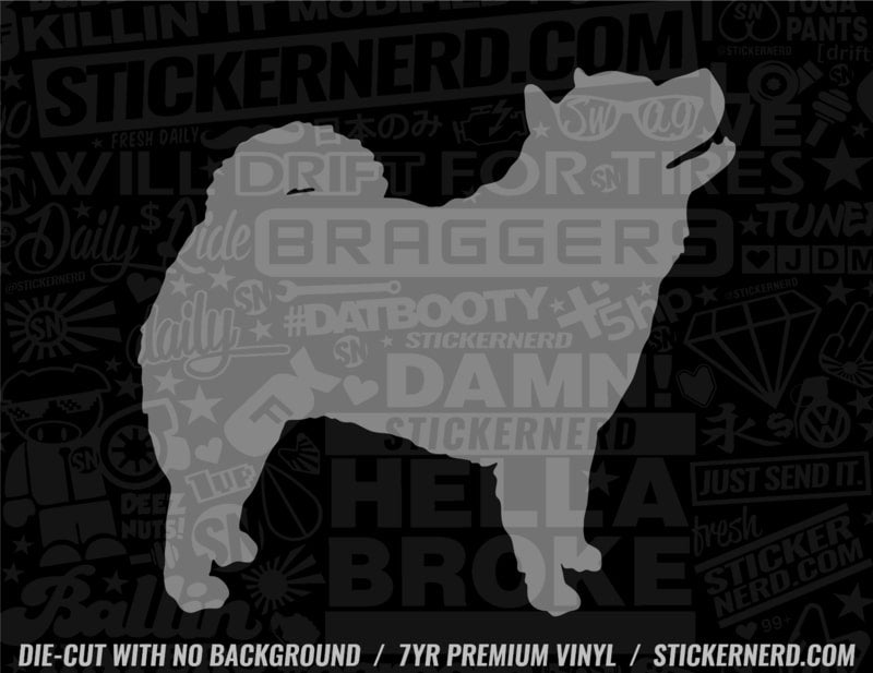 Chow Chow Dog Sticker - Decal - STICKERNERD.COM