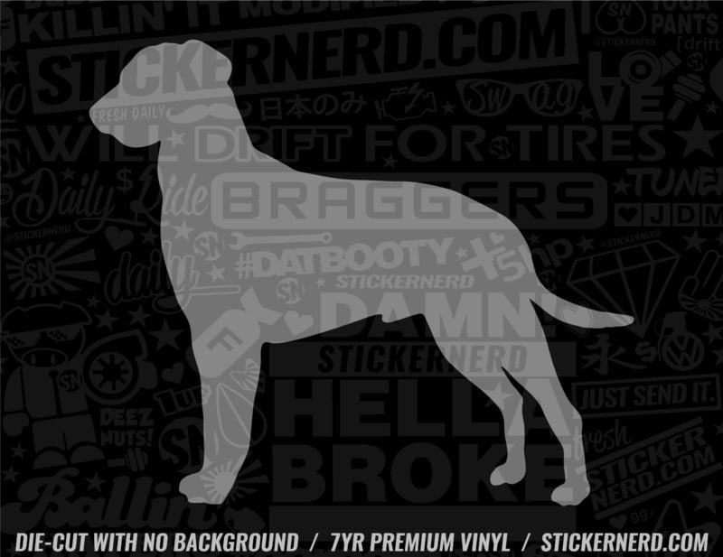 Curly Coated Retriever Dog Sticker - Decal - STICKERNERD.COM