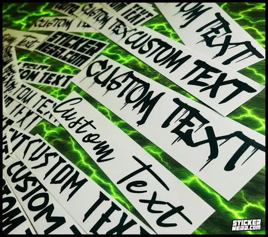 Custom Car Graphics - Vinyl Stickers - Car Decals