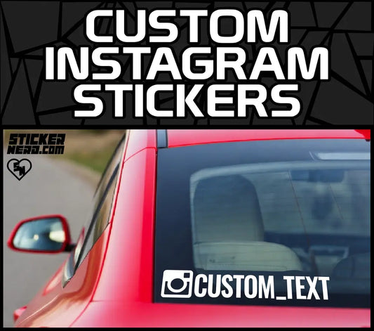 Custom 2 Line Stickers - Custom Decals - Custom Personalized Decals ...