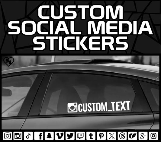 Personalized Decals & Custom Vinyl Stickers for Cars - StickerNerd.com
