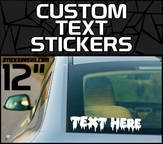 Custom Car Decals - Personalized Vehicle Stickers And Decal ...