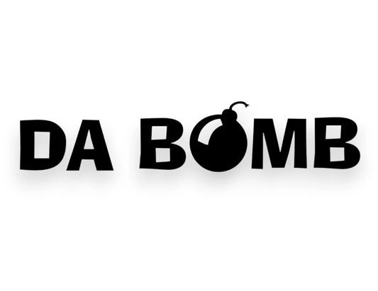 Da Bomb Sticker - Decal - STICKERNERD.COM