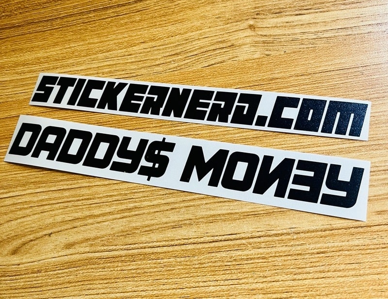Daddy Razor Sticker Daddy's Money Sticker - Funny Car Decal - Window Stickers - Jdm Decals ...
