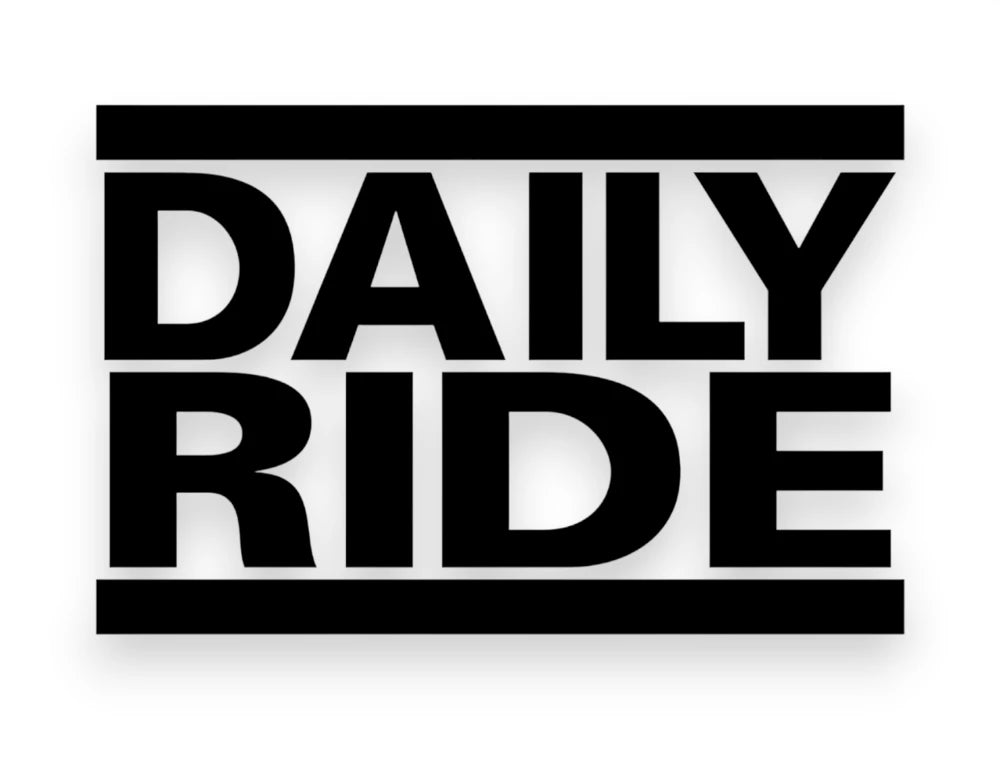 Daily Ride Sticker - Window Decal - STICKERNERD.COM