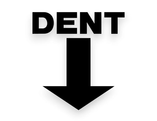 Dent Sticker - Window Decal - STICKERNERD.COM
