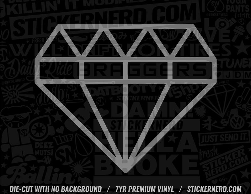 Diamond Sticker - Window Decal - STICKERNERD.COM