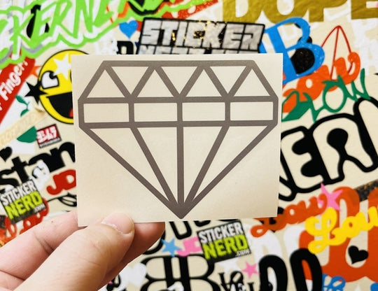 Diamond Sticker - Window Decal - STICKERNERD.COM