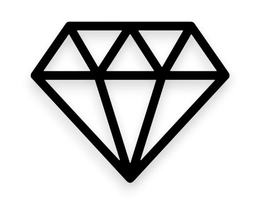 Diamond Sticker - Decal - STICKERNERD.COM