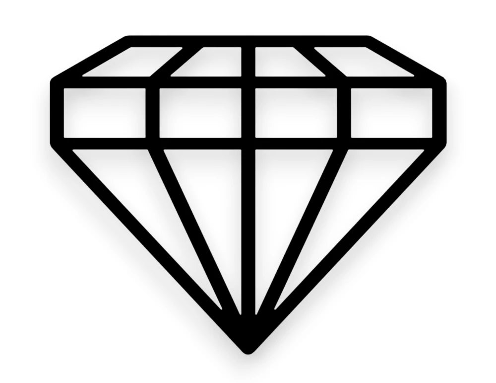 Diamond Sticker - Decal - STICKERNERD.COM