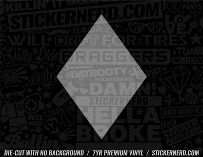 Diamonds Casino Cards Sticker - Decal - STICKERNERD.COM