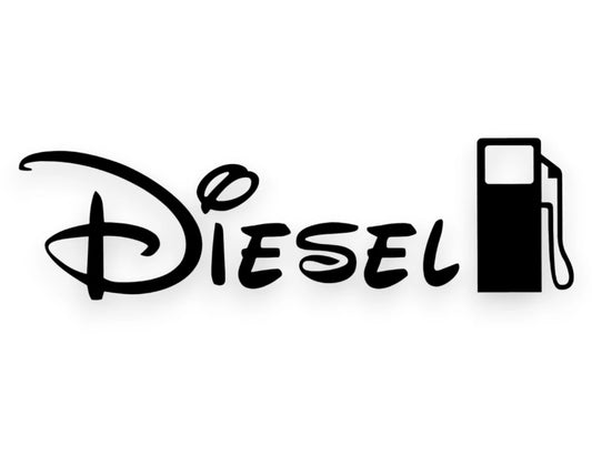 Diesel Gas Sticker - Window Decal - STICKERNERD.COM