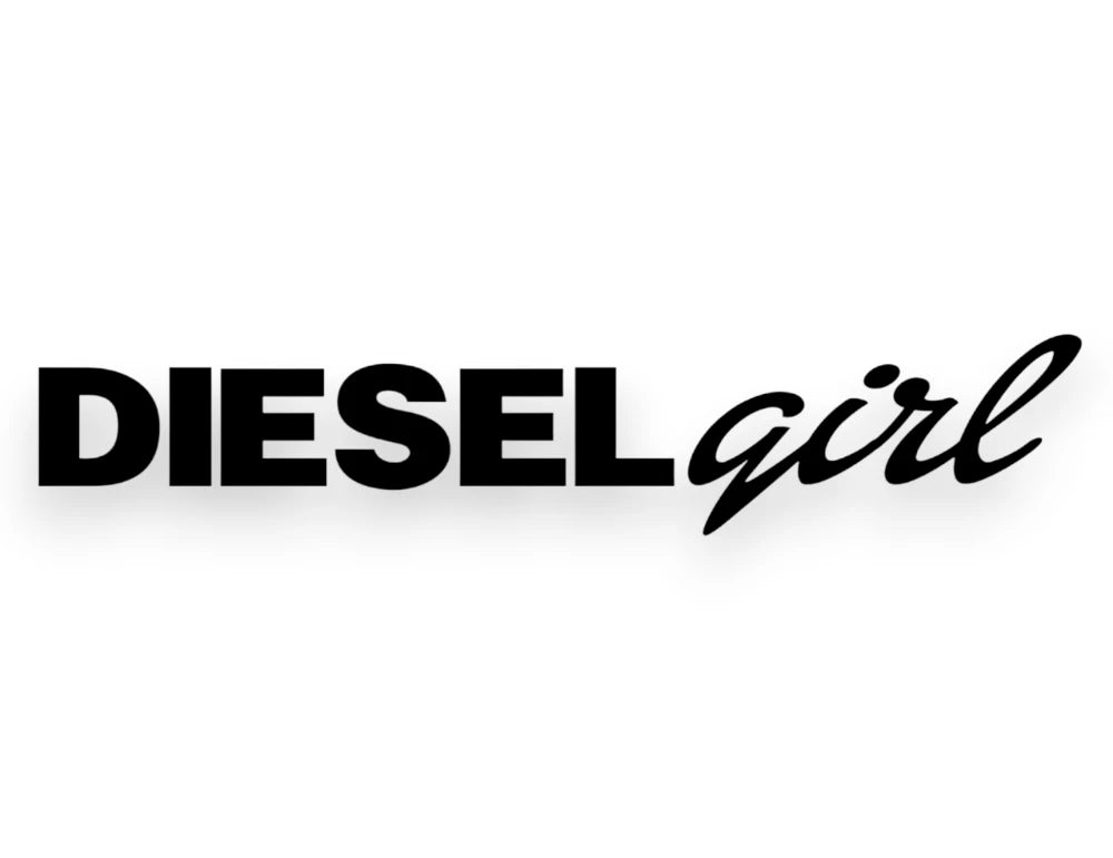 Diesel Girl Sticker - Window Decal - STICKERNERD.COM