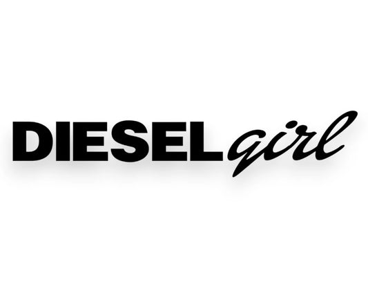 Diesel Girl Sticker - Window Decal - STICKERNERD.COM