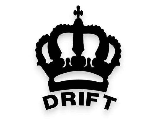 Drift King Sticker - Window Decal - STICKERNERD.COM