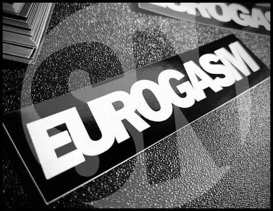 Eurogasm Sticker - STICKERNERD.COM