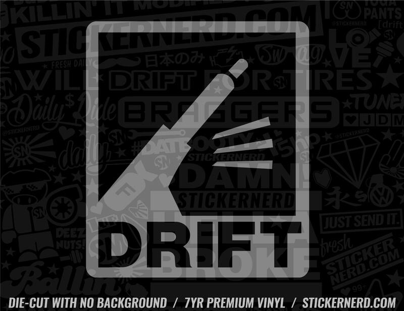 Drift Stickers & Decals - Premium JDM Car Stickers - StickerNerd.com