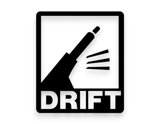 E Break Drift Sticker - Window Decal - STICKERNERD.COM
