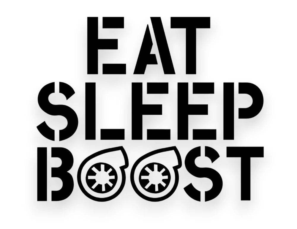 Eat Sleep Boost Sticker - Window Decal - STICKERNERD.COM