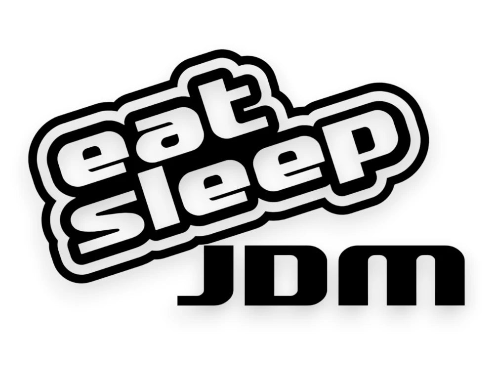 Eat Sleep JDM Sticker - Window Decal - STICKERNERD.COM
