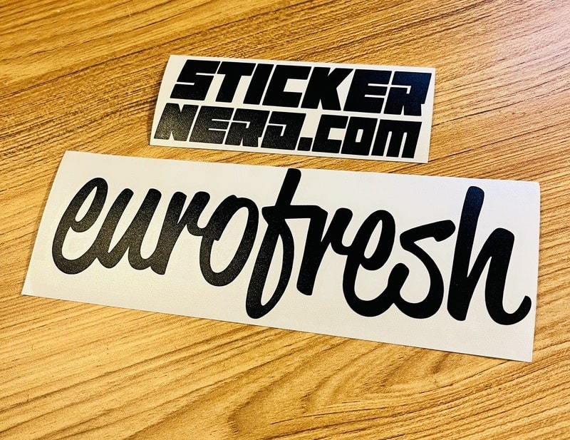 Euro Stickers & European Car Decals - Premium Vinyl - StickerNerd.com