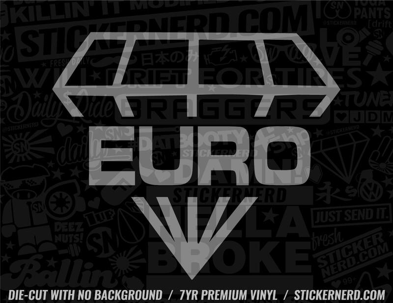 EURO STICKERS - EUROPEAN STICKERS - VW DECALS – StickerNerd.com