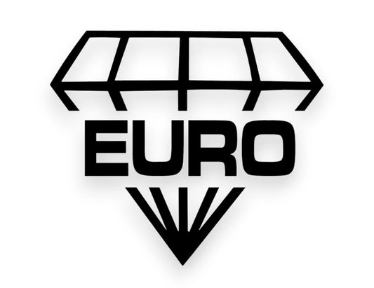 Euro Diamond Sticker - Decal - STICKERNERD.COM