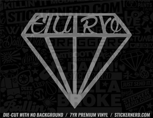 Euro Diamond Sticker - Decal - STICKERNERD.COM