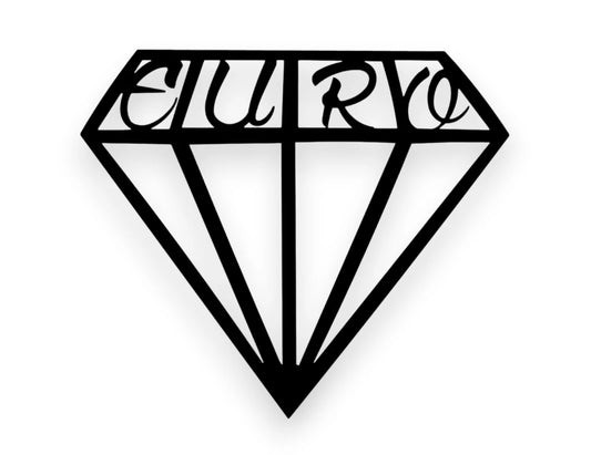 Euro Diamond Sticker - Tuner Decal - STICKERNERD.COM