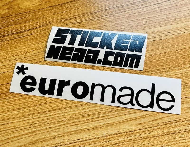 Euro Stickers & European Car Decals - Premium Vinyl - StickerNerd.com