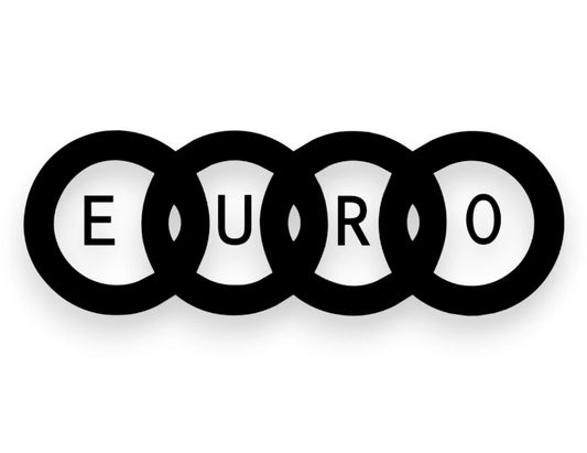 Euro Rings Sticker - Decal - STICKERNERD.COM