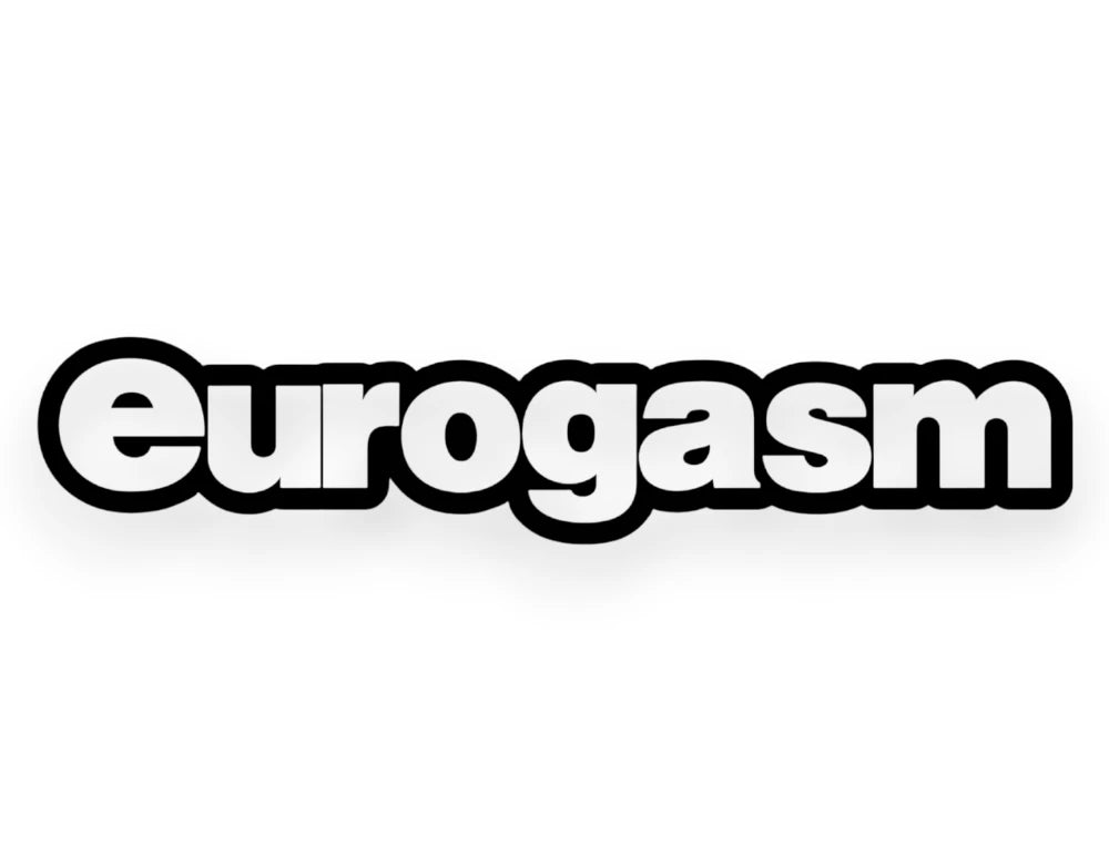 Eurogasm Sticker - Decal - STICKERNERD.COM