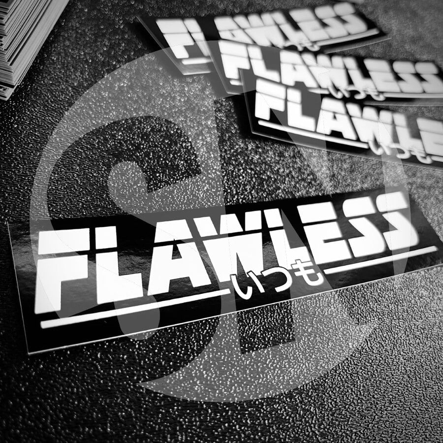 Flawless Sticker – StickerNerd.com