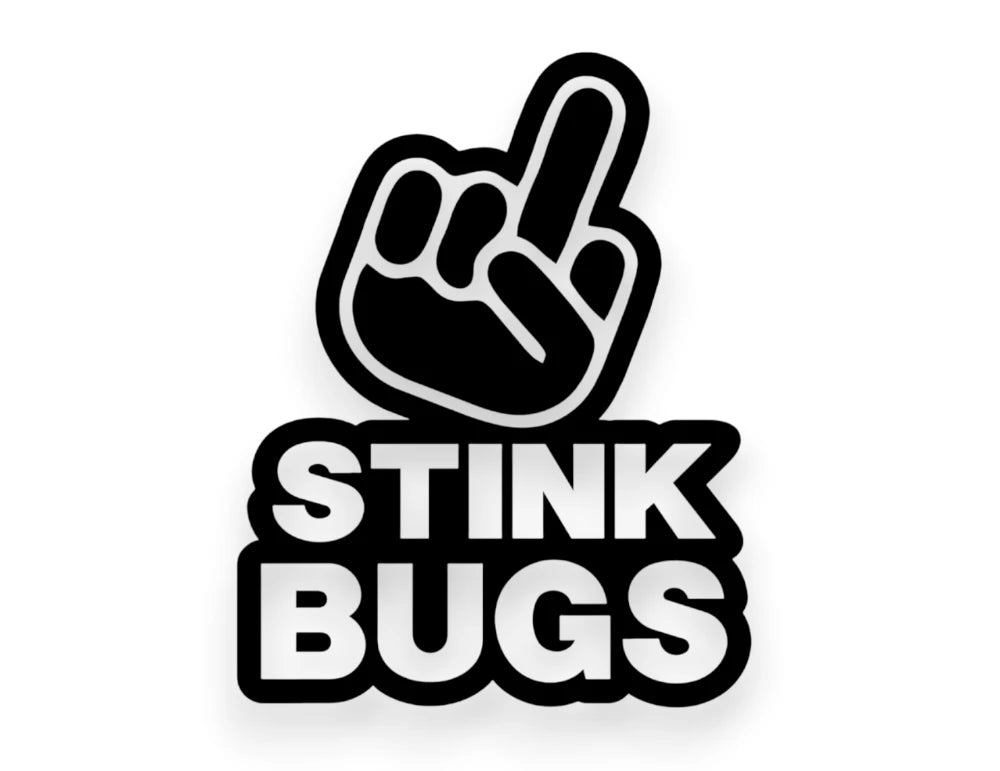 F Stink Bugs Sticker - Window Decal - STICKERNERD.COM