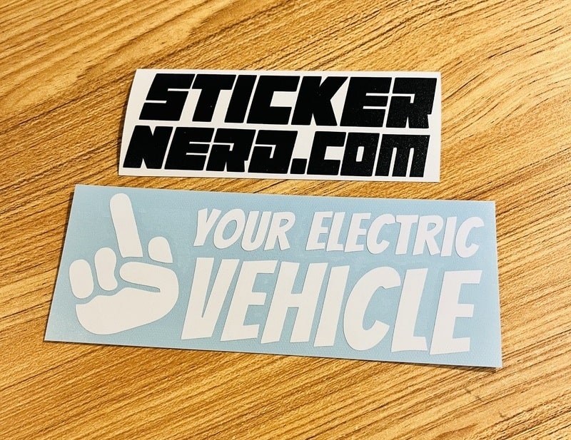 F Your Electric Vehicle Sticker - STICKERNERD.COM