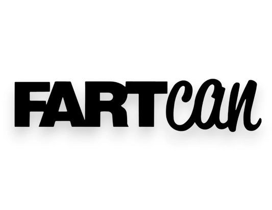 Funny Fart Can Sticker - Vinyl Decal For Cars